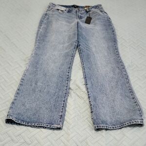 Ed Hardy  MULTI TATTOO, LOW WAIST BAGGY JEAN